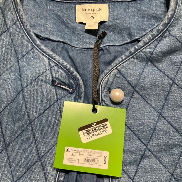 Kate Spade New York X Target  Quilted Denim Jacket - Picture 6 of 13